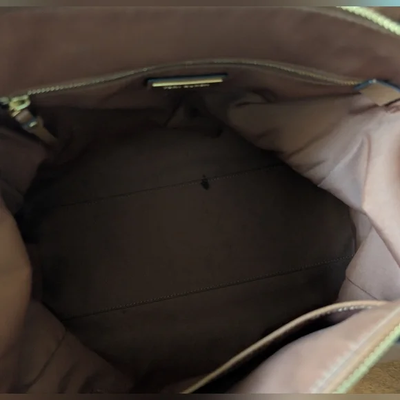 Tory Burch Everly Satchel Brown - Picture 9 of 14